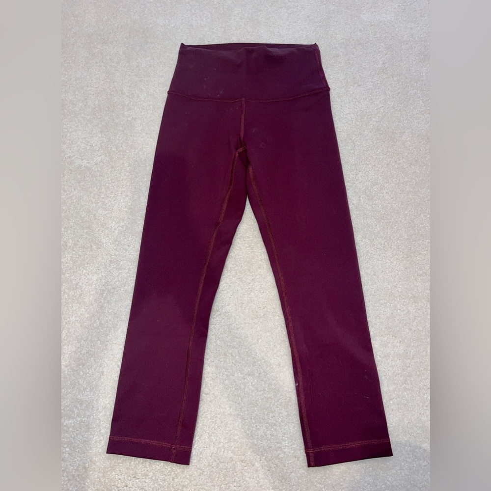 Lululemon Align Ribbed High-Rise Leggings Crop 23”